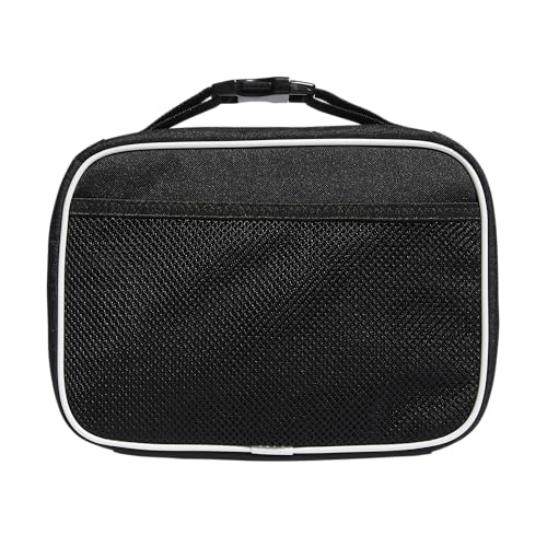 adidas Unisex Foundation Insulated Lunch Bag, Black/White, ONE SIZE - color: Black/White