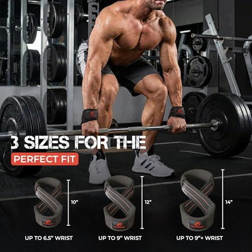 Figure 8 Lifting Strap Padded Deadlift Straps Heavy Duty Weight Lifting Straps Strongman Axle Bar Straps Weightlifting Wrist Wraps - color: Green/White, size: Small ( Upto 6.0'' Wrist Circumference )
