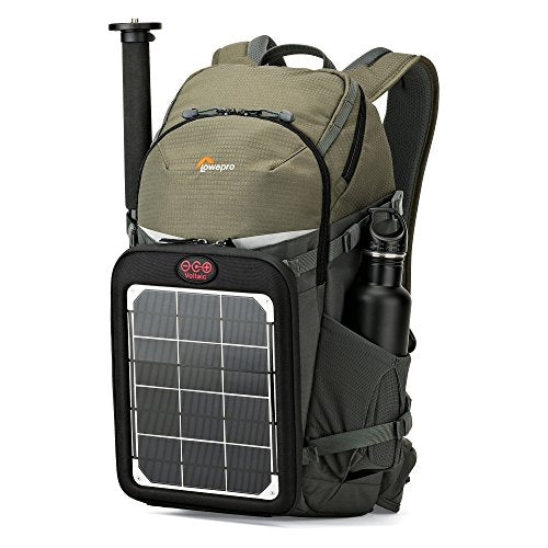 Lowepro LP37015-PWW, Flipside Trek BP 350 AW Backpack for Camera, Stores DSLR with Lens Attached, Extra Lenses, Tripod, 10 Inch Tablet Grey/Dark Green - size: BP 350