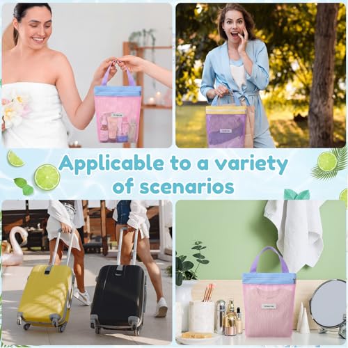 Woanger 7 Set Packing Cubes for Travel Days of Week Packing Cubes Organizers Camp Bags Summer Clothing Handbag for Suitcases