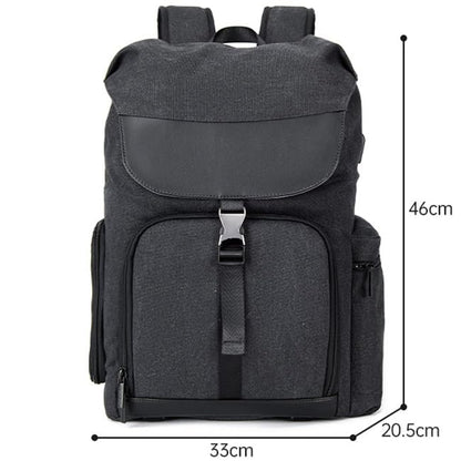 Waterproof Camera Shoulder Backpack Mirrorless Camera Case Photography Bags with Tripod Holder with