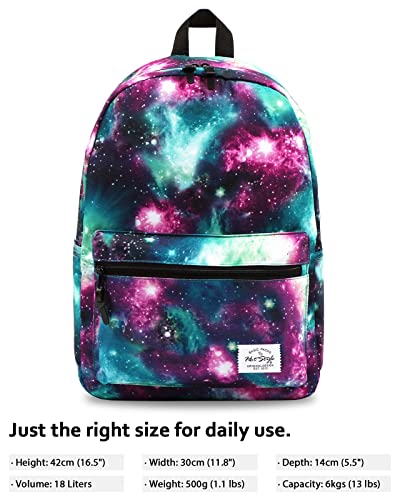 HotStyle TRENDYMAX Backpack for School Girls Boys & Preschool Kids, Two Sizes - color: D049a, Green, size: Big Kids (8+ years)
