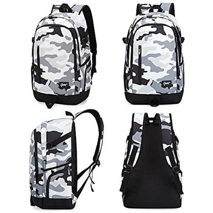 rickyh style School Backpack Travel Bag for Men & Women Lightweight College Back Pack with Laptop Compartmen - color: 01qhui