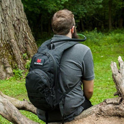 Compact Modular Hydration Pack - color: Black