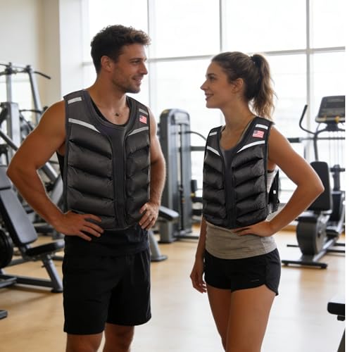 Weighted Vest for Men & Women Heavy Body Weight Vest for Home Workouts, Cardio & Strength Training