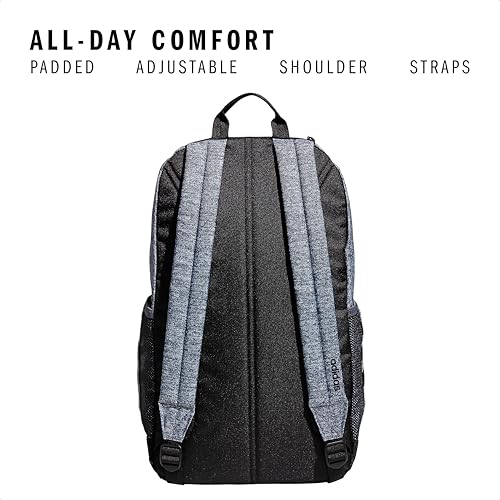 3-Stripe Classic backpack for men and women, bag with laptop sleeve - color: Jersey Onix Grey/Black/4.0