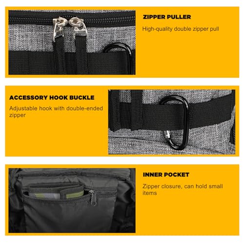 Goloni Basketball Backpack,Large Sports Bag with Ball Compartment & Shoe Compartment, Best for Basketball, Soccer - color: Grey