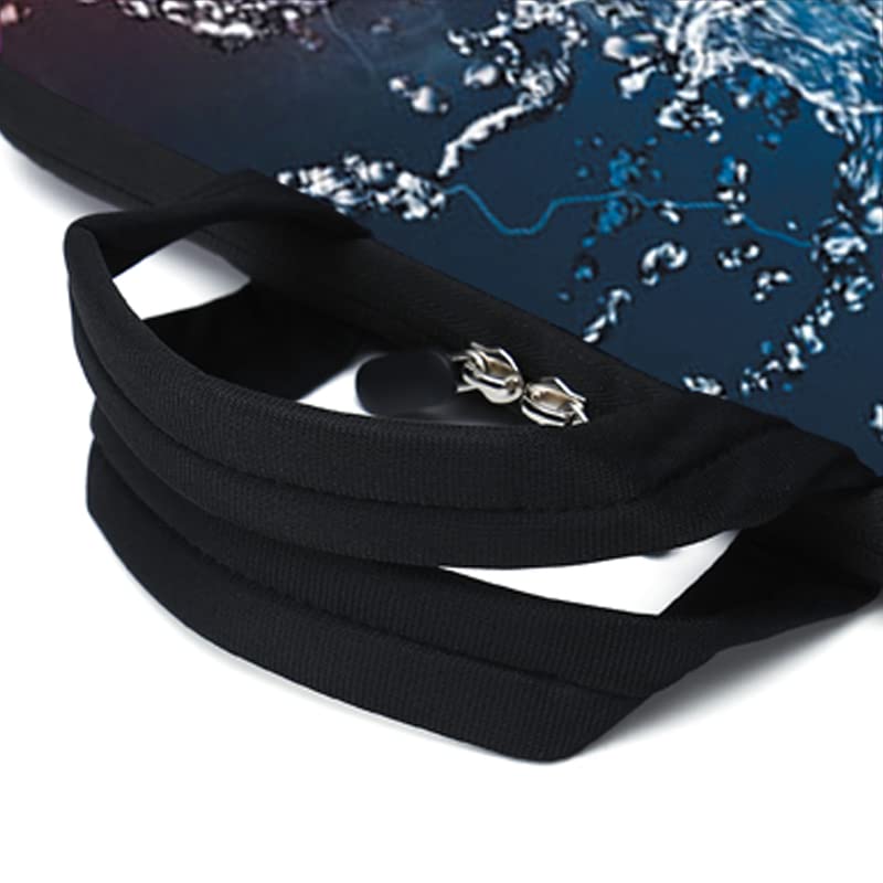 AMARY14 15 15.4 15.6 inch Laptop Handle Bag Computer Protect Case Pouch Holder Notebook Sleeve Neoprene Cover (Hot Basketball) - color: Hot Basketball