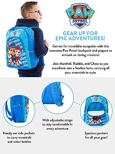 Paw Patrol Backpack | Chase Rubble Marshall Boys Backpacks | School Bag for Kids