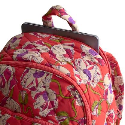 Vera Bradley Women's Featherweight Westover Hybrid Backpack, Swirling Poppies, One Size - color: Swirling Poppies