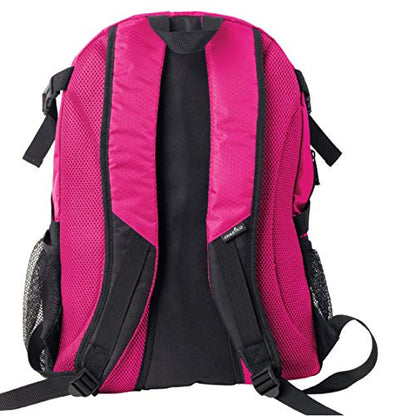 Athletico National Soccer Bag - Backpack for Soccer, Basketball & Football Includes Separate Cleat and Ball Holder - color: Pink