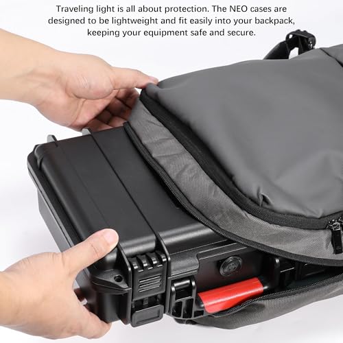 FPVtosky NEO Case, Waterproof Travel Carrying Case for DJI NEO Fly More Combo (RC/N3 Controller), Hard Case for DJI Neo Drone Accessories