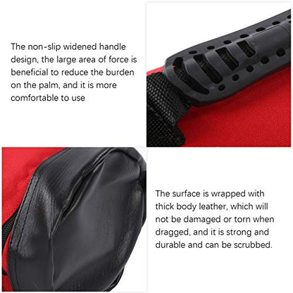 Weightlifting Workout Sandbag, Fitness Exercise Sandbag with Ergonomic Handle, Durable Oxford Cloth Outer Skin for Core and Full Body Training, Includes 2 Fillable Inner - size: M 100x70cm / 39.37x27.56"