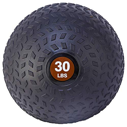 Fitvids Slam Medicine Wall Balls Workout Exercise Fitness Weighted Balls for Cross Training, Strength and Conditioning Exercises, Cardio and Core Workouts - style: 30 Pounds