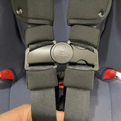 Universal Child Car Seat Chest Harness Clip Universal Safer Belt Clip Buckle Lock Stroller Chest Clip Adjustable Guard for Baby and Kids (Chest Clip and Pad Set-Black) - color: Chest Clip and Pad Set-Black