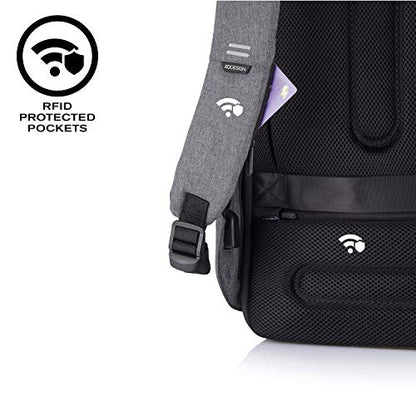 XDDesign HERO Small Anti-Theft Laptop Backpack 10.5L with 13.3" Laptop /12.9" Tablet Compartment | Slash-Resistant | Eco Friendly | Waterproof | Anti-shocked Travel Backpack w/USB Charging Port
