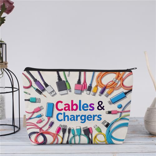 Canvas Makeup Bag - Multifunctional Travel Pouch, Soft Zippered Cosmetic Organizer for Women, Ideal Gift for Birthday Graduation Christmas (White) (Style C) - style: Style C