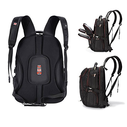 18.4 Inches Laptop Backpack Fits up to 18 Inch Gaming Laptops for Dell, Asus, Msi,Hp (Black)