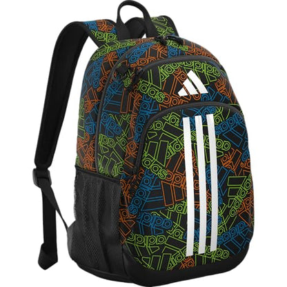 Originator Small Backpack for men and women, athletic book bag with laptop sleeve - color: Outline Bos Toss - Black/Black/White