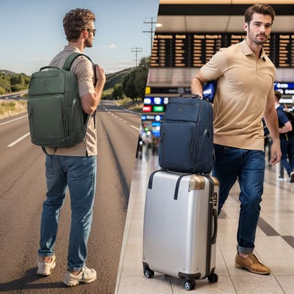 DTGN 30L 17 Inch Business Laptop Backpack Water Resistant Gray - color: Gray