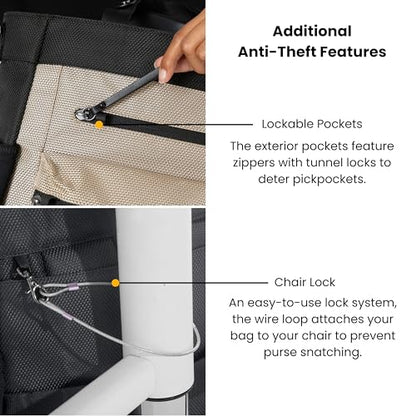 Sherpani Soleil, Anti Theft Convertible Backpack, 3 in 1 Tote, Crossbody Purse, 18L Travel Bag, Fits 13” Laptop (Straw) - color: Straw
