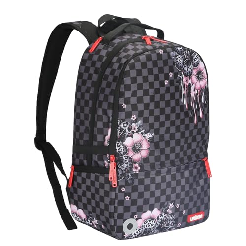 Graffiti Backpack, Designer Laptop Backpack for 15.6 Inch Work,Water Resistant Backpack Computer Bag (CheetahFloral) - color: Cheetahfloral