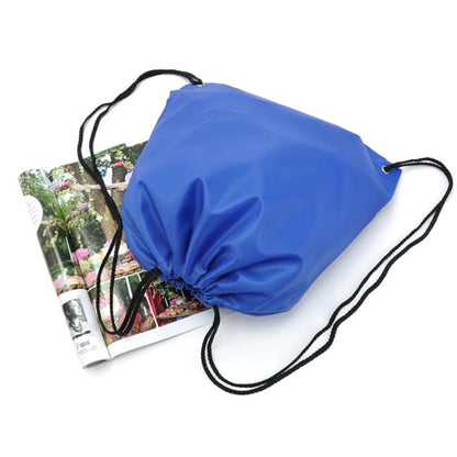 Drawstring Backpacks,10 Pack — Lightweight Drawstring Bags, Gym Sack for Sports, Daily Use & Travel (10, Blue) - color: Blue