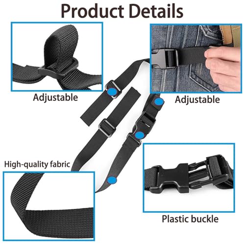 2-PackBackpack Chest Strap,Adjustable Sternum Strap