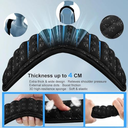 ZINMARK 79" Adjustable 3D Soft Cushion Shoulder Strap, Anti-Slip Thickened Breathable Pad for Bags