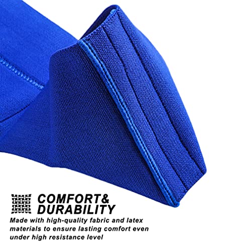 LARA STAR Bench Press Power Resistance Band, Bench Power Weight Lifting Training Fitness Increase Strength Push Up Gym Workout - color: Blue(Tension:140-200lb)