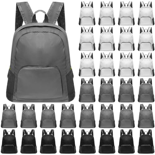 Patelai 48 Pcs 17" Backpacks in Bulk for School Kids Wholesale Bookbags Lightweight Back Pack for Girls Boys Outdoor Travel(Simple Color) - color: Simple Color