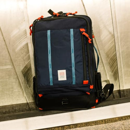 Topo Designs Global Travel Bag – 30L or 40L - Carry-On Compliant Most Airlines, Durable Travel Duffel Bag, Clam Shell Main Pocket, Laptop Sleeve, Backpack, Luggage (30L / Woodland/Elmwood) - color: Woodland/Elmwood, size: 30L