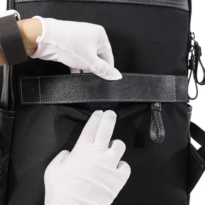 Men's new business leather minimalist computer bag waterproof travel bag men's commuting backpack