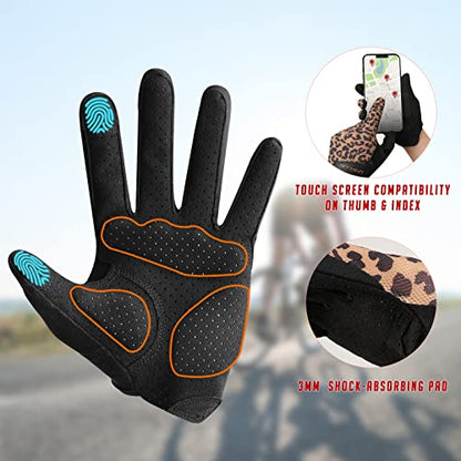 Ventilated Workout Gloves for Women Men Full Finger.Weight Lifting Gloves with Full Palm Vent & Breathable Mesh Back for Gym, Weightlifting, Fitness, Exercise,Training.Cycling - size: Large