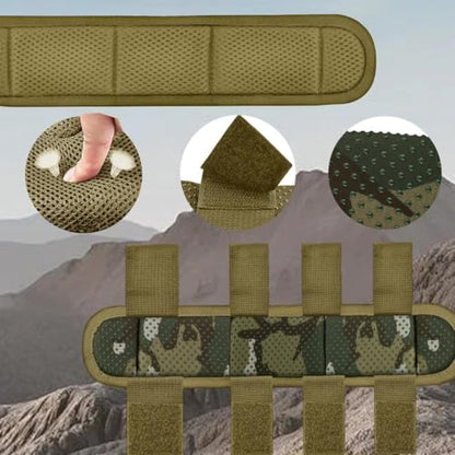 ZINMARK 2-Pack Shoulder Pad Anti-Slip Cushion Breathable Pad for for Laptop Bags, Messenger Bags, Briefcase Bags, Luggage Bags, Tool Bags, Travel Bags and Most Bags, Camouflage Green - color: Camouflage Green
