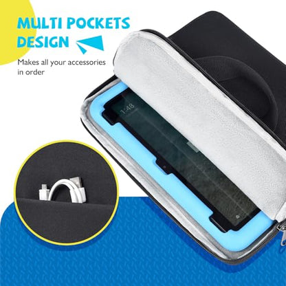 9-11 Inch Tablet Sleeve Carrying Case for Amazon Fire Max 11/10.1" Fire HD 10 Plus Kids Pro, iPad Pro M5 M4/Air M4 M3 M2 11" 2026/ iPad A16 11"/Samsung Galaxy S9 S8 A9+ A8 Protective Bag, Black - size: 9-11 Inch