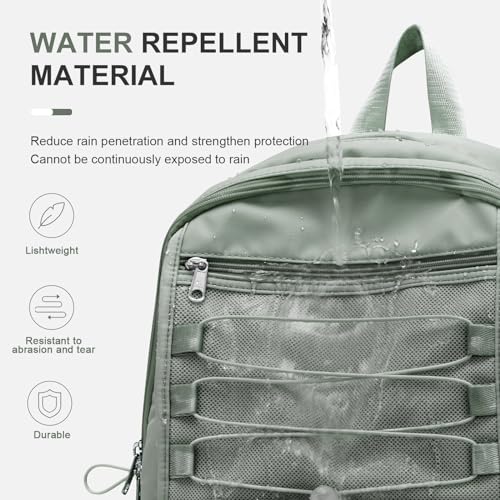 Backpacks For College Students Women,Aesthetic Bookbag,Casual Dayback Small Travel Backpacks,Waterproof Middle School Backpack For Teens Girls Boys(Green) - color: C3-green
