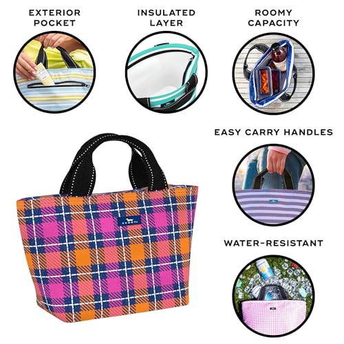 SCOUT Nooner Lunch Bag - Lightweight Insulated Soft Cooler for Women, Teachers, Nurses, Beach, Travel, Pool & Picnic Cooler - color: As If