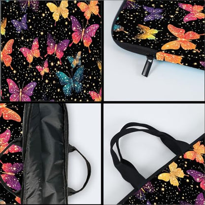 15-Inch Laptop Sleeve – Stylish, Lightweight, Shockproof, Water-Resistant Case for Lenovo, HP, Dell, Asus Notebooks - Colorful Butterflies - color: Colorful Butterflies