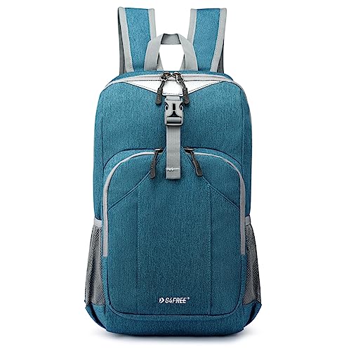 G4Free Mini 10L Hiking Daypack Small Hiking Backpack Cycling Compact Shoulder Backpack Outdoor for Men Women - color: Navy Blue