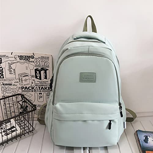 JARKJARD Aesthetic Cute Backpack for Girls Student School College Travel - color: Green