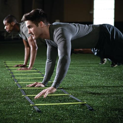 PER4M Speed Ladder - Speed and Agility Training for Basketball, Football, Soccer - Footwork Improvement, Coordination, Quickness, Athletic Training - Leg Strength, Body Control, Foot Control Trainer
