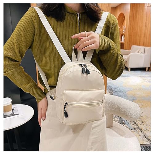 Small Backpack for Women and Girls, Mini Backpack Purse Stylish Lightweight Backpacks Casual Womens Backpacks with 2 Pockets (Brown) - color: Brown