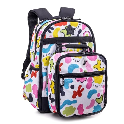 J World Duet Kids Backpack & Lunch Box Set For Boys & Girls Pre-K to Elementary School, Kiddo - color: Kiddo