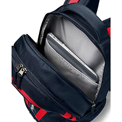 Under Armour Unisex Hustle 5.0 Backpack - color: Academy Blue (409)/White