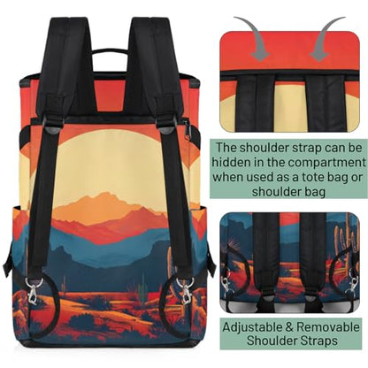 Gym Backpack, Water Resistant Carry-On Bag with Padded Shoulder Straps
