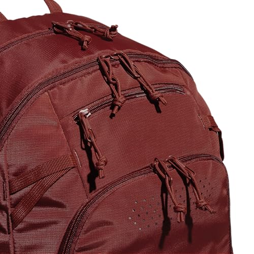adidas Defender 5 Backpack for Sports, Gym, School and Travel, 33L, Preloved Ruby Red/Black, OSFA - color: Preloved Ruby Red/Black