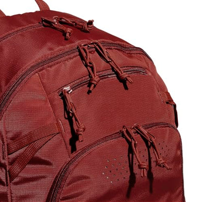 adidas Defender 5 Backpack for Sports, Gym, School and Travel, 33L, Preloved Ruby Red/Black, OSFA - color: Preloved Ruby Red/Black