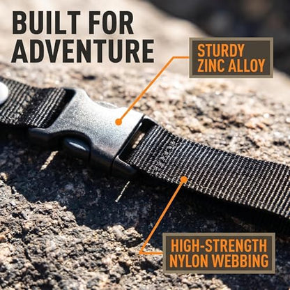10 PCS Water Bottle Holder Hanging Clip Bottles Buckle Clip Portable Mineral Water Bottle Clip Nylon Beverage Bottles Strap Mineral Waters Ring Holder for Outdoor Camping Hiking