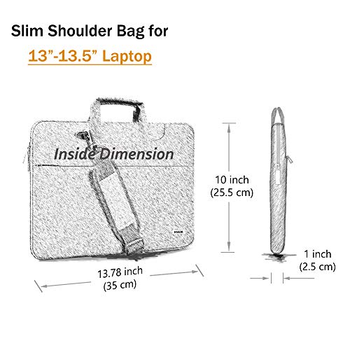 Hseok Laptop Shoulder Bag 13 13.3 14 Inch Case,Butterfly - color: Butterfly, size: 13-13.5 inch